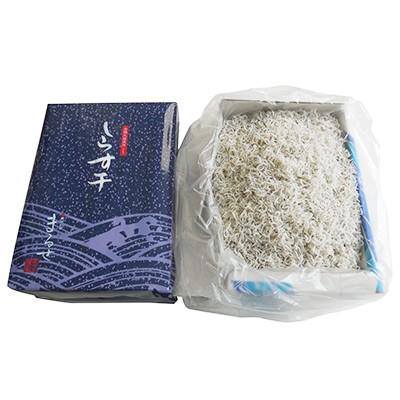 ふるさと納税 北茨城市 大津港水揚げのしらす干し2kg(1kg×2個)