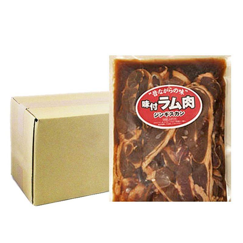 焼肉 ジンギスカン 味付 ラム肉 ジンギスカン 味付き 500g × 10袋セット ラム肉 焼き肉 羊 500g