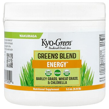 Kyolic, Kyo-Green® 粉狀混合飲品，綠色蔬菜混合物，5.3 盎司（0.33 磅）
