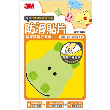 3M 防滑貼片 動物 6片