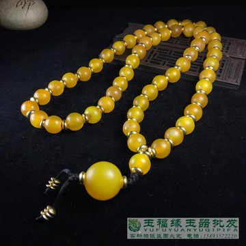 高古老瑪瑙雞油黃瑪瑙老珠子手包漿瑪瑙磨砂瑪風化瑙珠佛珠手鏈