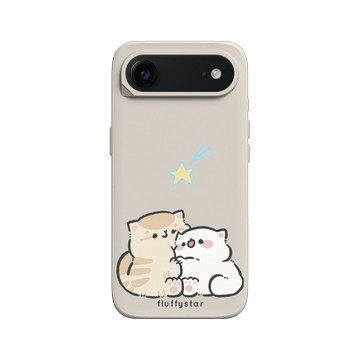 iPhone Air SolidX 貝殼灰 - fluffystar 毛絨絨星人 - 許下心願