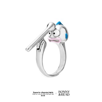 [三麗鷗聯名] 人魚漢頓木魚戒指 / Hangyodon Wooden Fish Ring