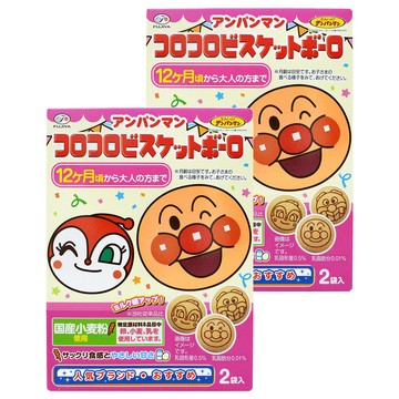 FUJIYA 不二家 麵包超人蛋酥餅  奶酥  50g  2盒
