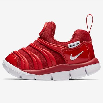 NIKE 運動鞋 童鞋 小童 兒童 毛毛蟲 套腳式 DYNAMO FREE TD 紅 343938-621(3C5121)