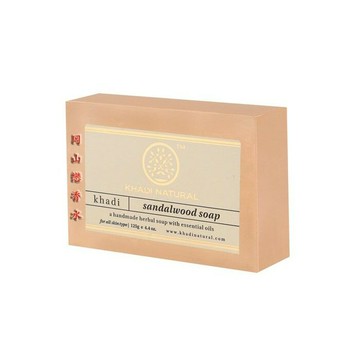 印度 Khadi 草本檀香手工精油香皂125g 優惠價:55元｜岡山戀香水