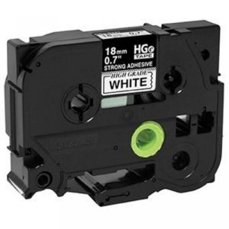 モニタ BROTHER HGES2415PK Black on White Extra-Strength Adhesive Label Tape  Pack Thermal Transfer White  HGES2415PK