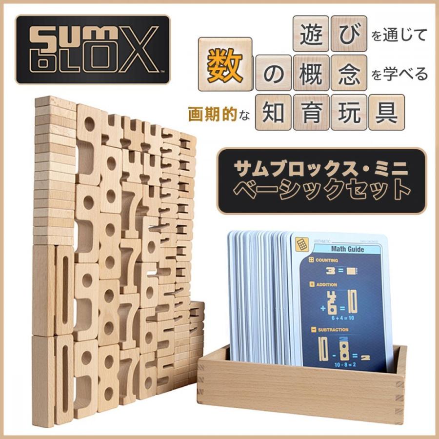 サムブロックス SumBlox 遊びながら数字が学べる積み木 知育玩具 日本