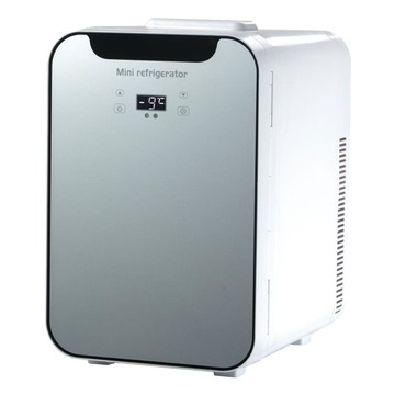 20升迷你110V小冰箱家用學生化妝品車家兩用制冷便攜數顯【林之舍】