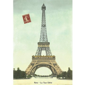 義大利 IFI 海報 巴黎鐵塔