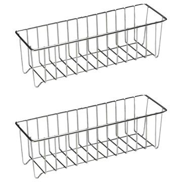 皇家 小瓶收納籃  銀色  小(220 x 76 x 67mm)  2個
