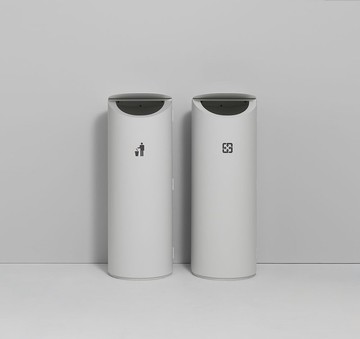 COLUMN PUBLIC BIN 圓柱公共垃圾桶