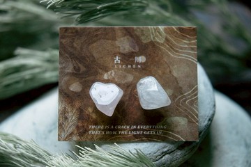 CRACK | 礦物系耳環 |  EARRINGS