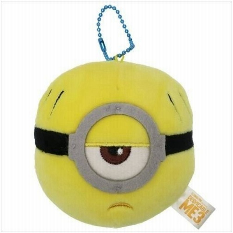 怪盗グルーのミニオン大脱走 もっちりぬいぐるみフェイスボールチェーン メル ミニオンズ マスコット キャラクター 通販 Lineポイント最大0 5 Get Lineショッピング