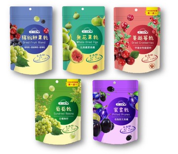 統一生機 蔓越莓乾135g / 葡萄乾240g / 蜜棗乾130g / 無花果乾70g / 繽紛鮮果乾110g