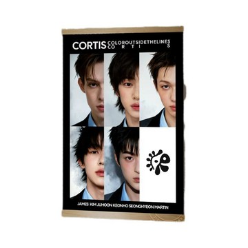 熱門新品🔥 cortis周邊 個性海報掛畫 出道一周年紀念 CORTIS 韓娛馬丁學生宿舍牆面裝飾男團安乾鎬應援周邊
