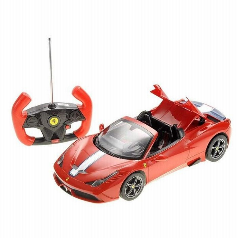 ラジ缶　フェラーリ新品 京商 ラジコン RASTAR 1/14 ラ フェラーリ アペルタ : 自転車