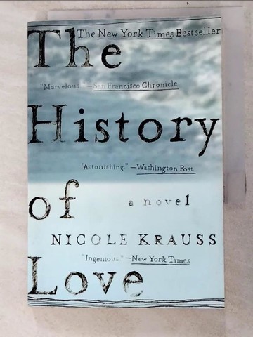 【書寶二手書T3／原文小說_LH3】The History of Love_Krauss, Nicole