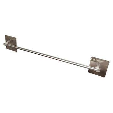 摩納哥橄欖 免鑽孔不鏽鋼毛巾架  50cm  1個