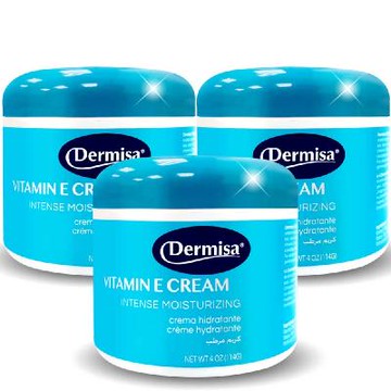 Dermisa 維他命E重量版保濕乳霜3入組114gx3