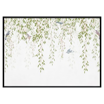 BOLUO GALLERY 菠蘿選畫所 鳥集鱗萃 CCTB4606B  42 x 59.4cm  黑色