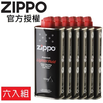 ZIPPO Lighter Fluid 125ml 打火機專用油(125ml) 六入組