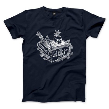 沒好的一天 - 藏青 - 中性版T恤