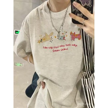 🎀韓版長袖上衣 棉t 卡通印花t恤 大尺碼上衣 長袖上衣 長袖女t恤女 寬鬆上 內搭打底衫 顯瘦遮肚 棉質上衣