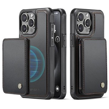 適用iphone17手機殼蘋果16proMax零錢包手機插卡15雙扣卡包14plus磁吸分體保護殼