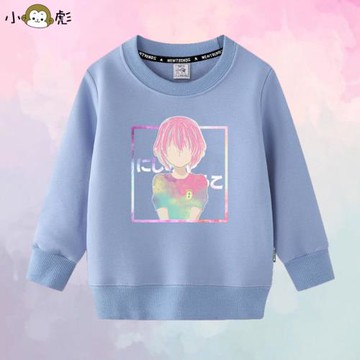 電影聲之形西宮硝子小說動漫畫圓領衛衣男女兒童裝學生款長袖衣服