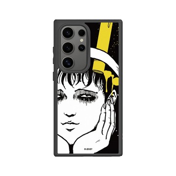 Galaxy S24 Ultra SolidSuit 黑 - 伊藤潤二驚選集 Junji Ito - 抽色設計款 - 雙一