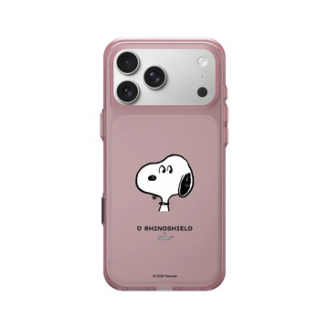 iPhone 17 Pro Max Clear (相機按鈕) 晶醺玫 - 史努比 Snoopy - 經典-Snoopy史努比