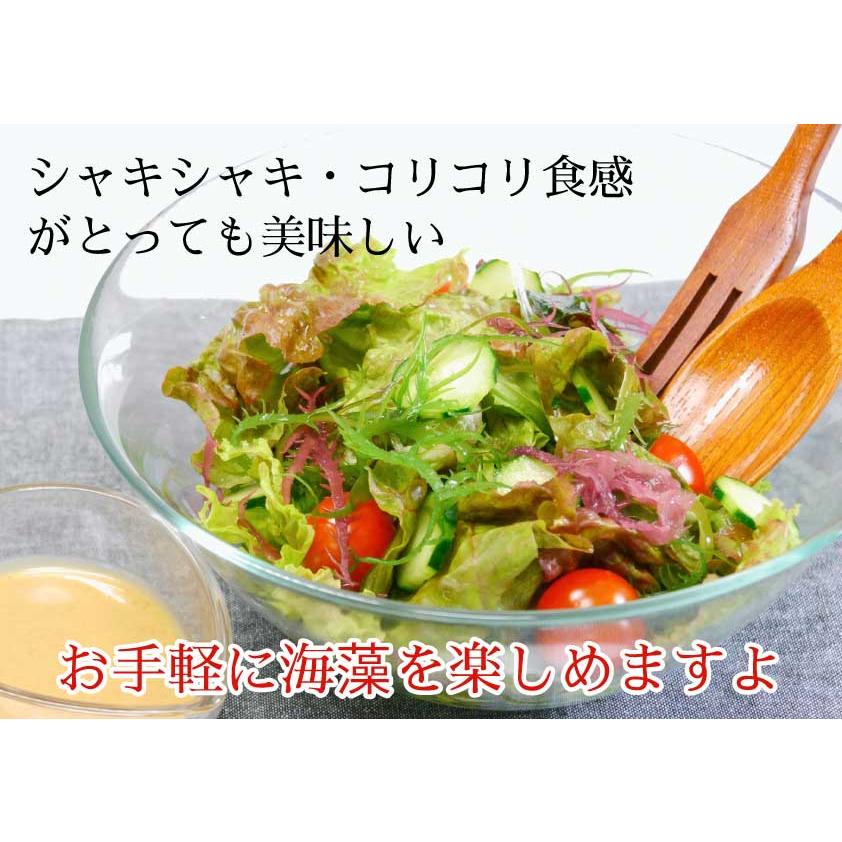 海藻サラダ 国産 乾燥サラダ 7種の海藻 60g (20g×3袋) お得セット 送料無料