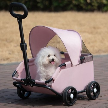🆕新品上架【梨花瑪雅】🐶🐱小型寵物貓狗嬰外出遮陽擋雨摺疊多功能購物收納推車💕貓咪禮物，萌寵禮物