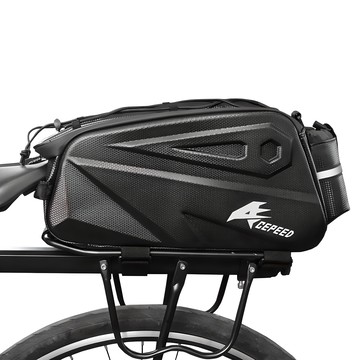 ACEPEED 自行車多功能後貨架包  黑色  1個