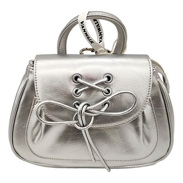 Vanwalk 出走 Ballet學院銀色鏈條後背包 V2646  學院銀色鏈條後背包  流光銀