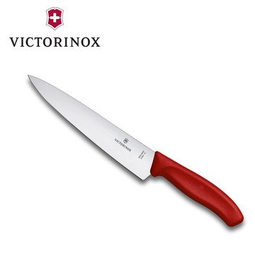 VICTORINOX 瑞士維氏 切肉刀 紅色(6.8001.19B) Swiss Classic 主廚刀