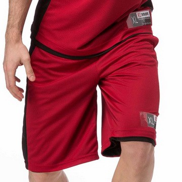 《SASAKI》雙面穿長效性吸排籃球短褲/876095