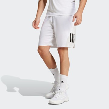 adidas 愛迪達 短褲 男 7吋 休閒褲 吸濕排汗 亞規 CLUB 3STR SHORT 白 JE0408