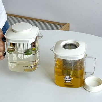 茶壶 茶具【30天熱銷4179件】泡茶杯女茶水分離耐高溫過濾泡茶壺花茶壺大容量玻璃杯水壺套裝