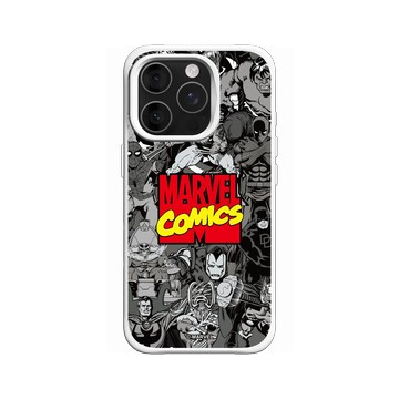 iPhone 16 Pro SolidX 白 - 迪士尼-漫威 Marvel - 漫威英雄-漫畫標誌