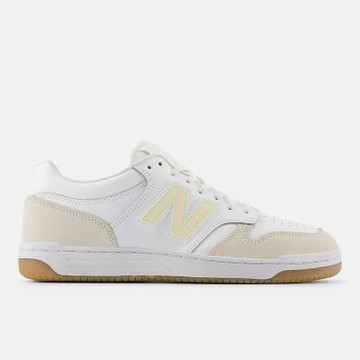 New Balance 480 [BB480LGG] 男女 運動休閒鞋 復古鞋 舒適 穿搭 白杏