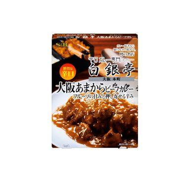 S＆B 噂の名店大阪あまからビーフカレー 180g x 5個