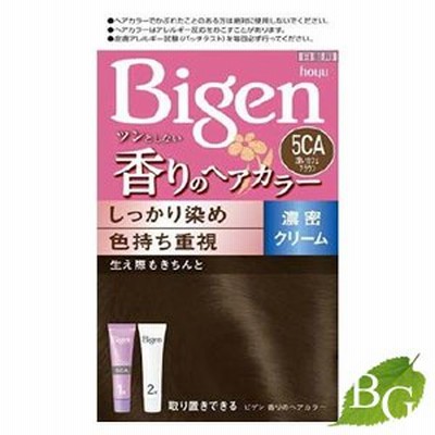 ホーユー ビゲン 香りのヘアカラー クリーム 5CA 深いカフェブラウン