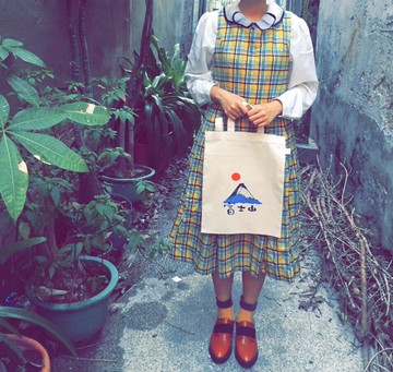 【世界名物-富士山】肩背手提二用包