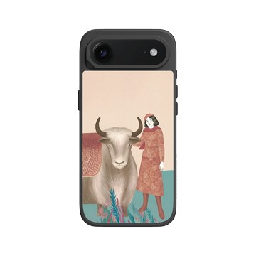 iPhone Air SolidX 黑 - 欣蒂小姐 Miss Cyndi - 靈獸 / 吾與棕氂