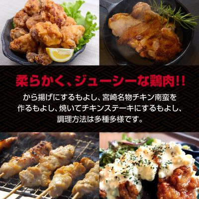 ふるさと納税 西都市 訳あり!!宮崎県産若鶏もも肉 むね肉 手羽元6kgセット[2350]