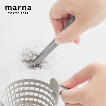 【MARNA】浴室清潔刷(附夾子)