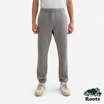 Roots男裝-WINTER BEAVER 棉褲-鐵灰色