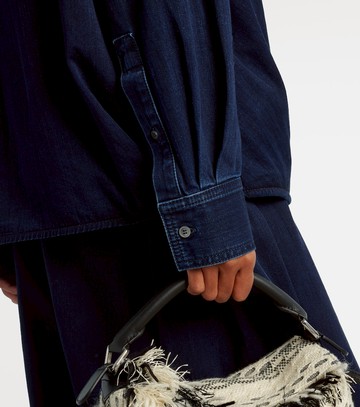 Loewe Draped denim shirt